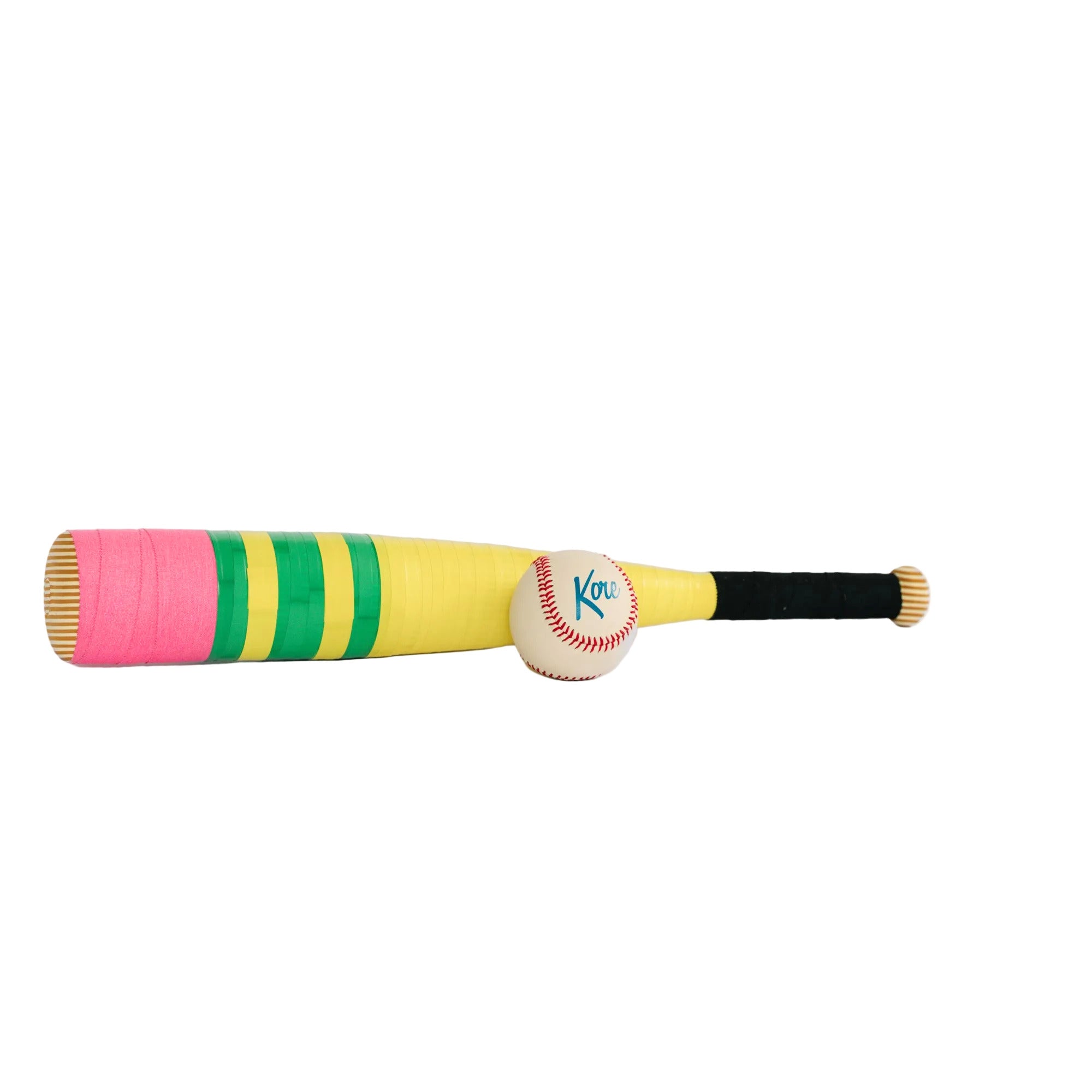Pencil Foam Bat + Kore Baseball - 21 Inches