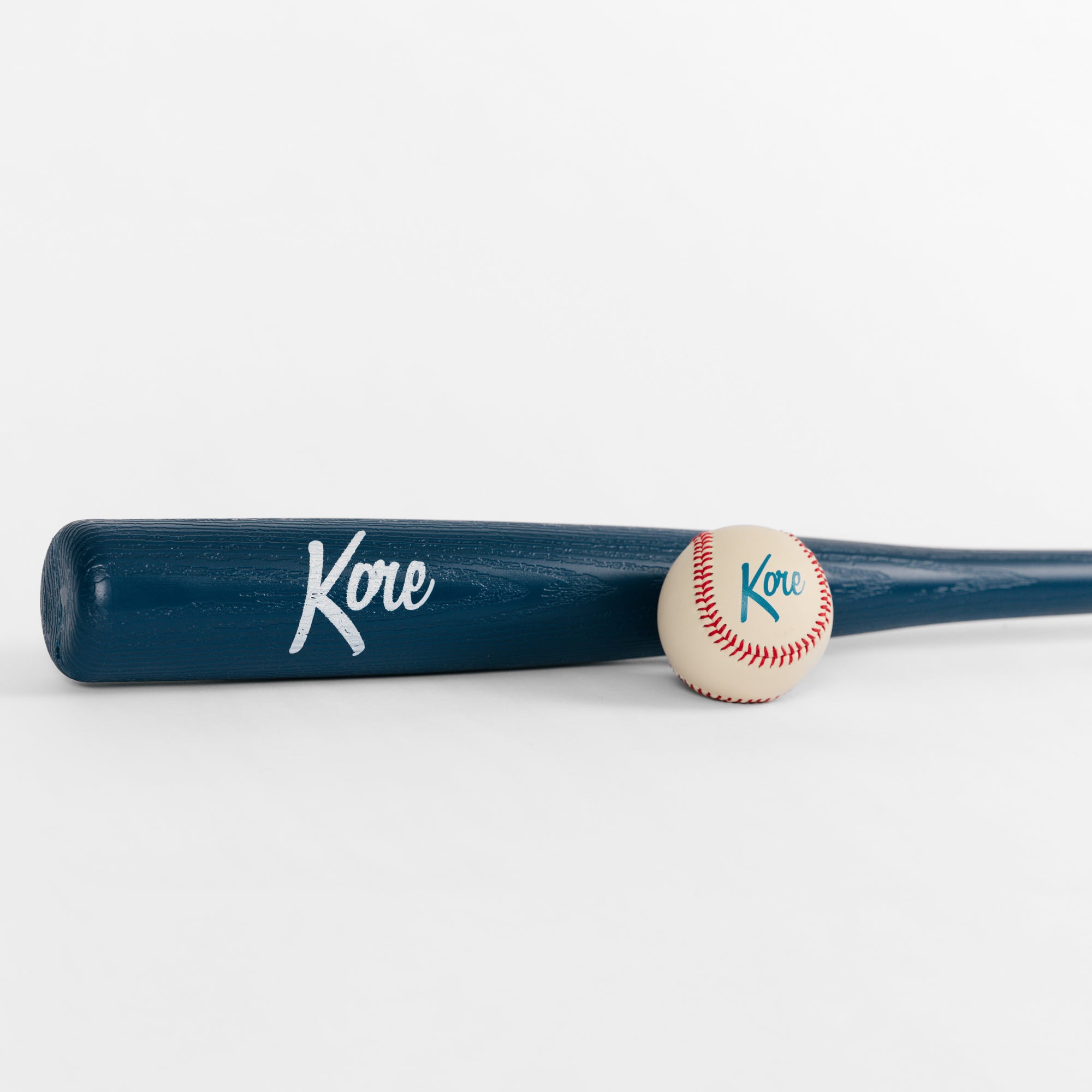Kore Baseball Bat (32 Inch) + Kore Baseball (Durable Plastic)