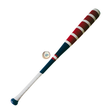 Red White Blue Bat + Kore Baseball