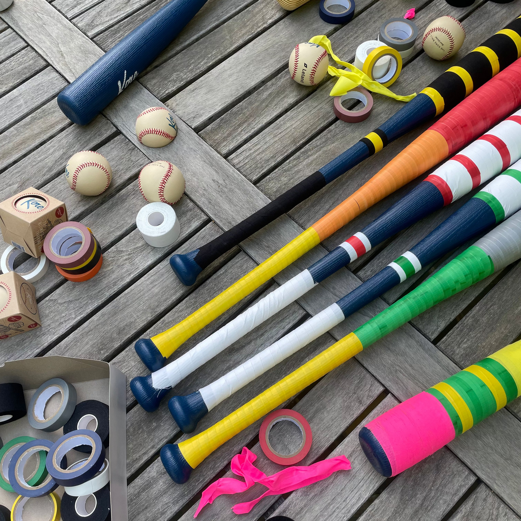 Kore Custom Bat Kit 4 Bats 4 Kore Baseballs & Tape for Personalization