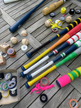 Kore Custom Bat Kit 4 Bats 4 Kore Baseballs & Tape for Personalization