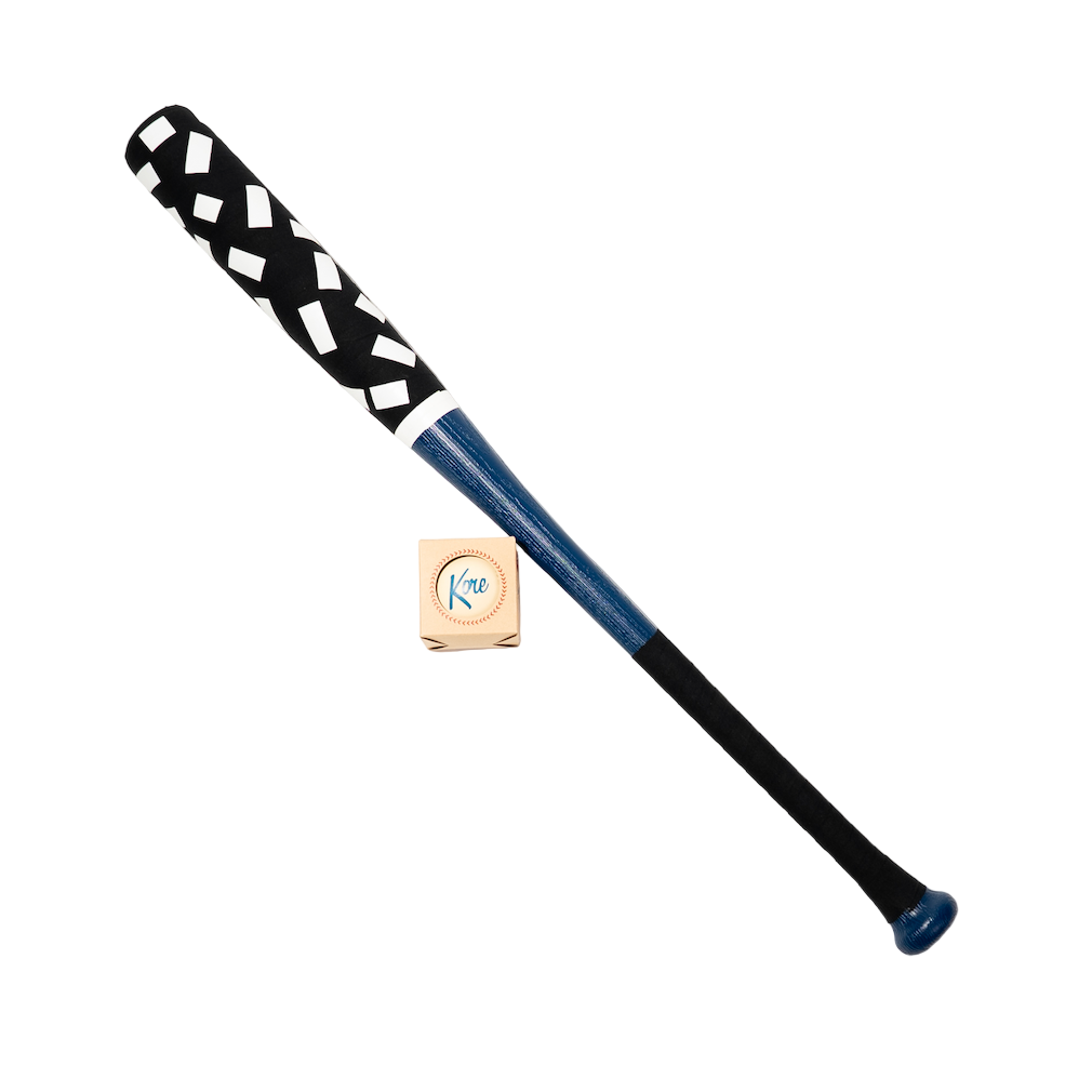 White Sprinkles Bat + Kore Baseball