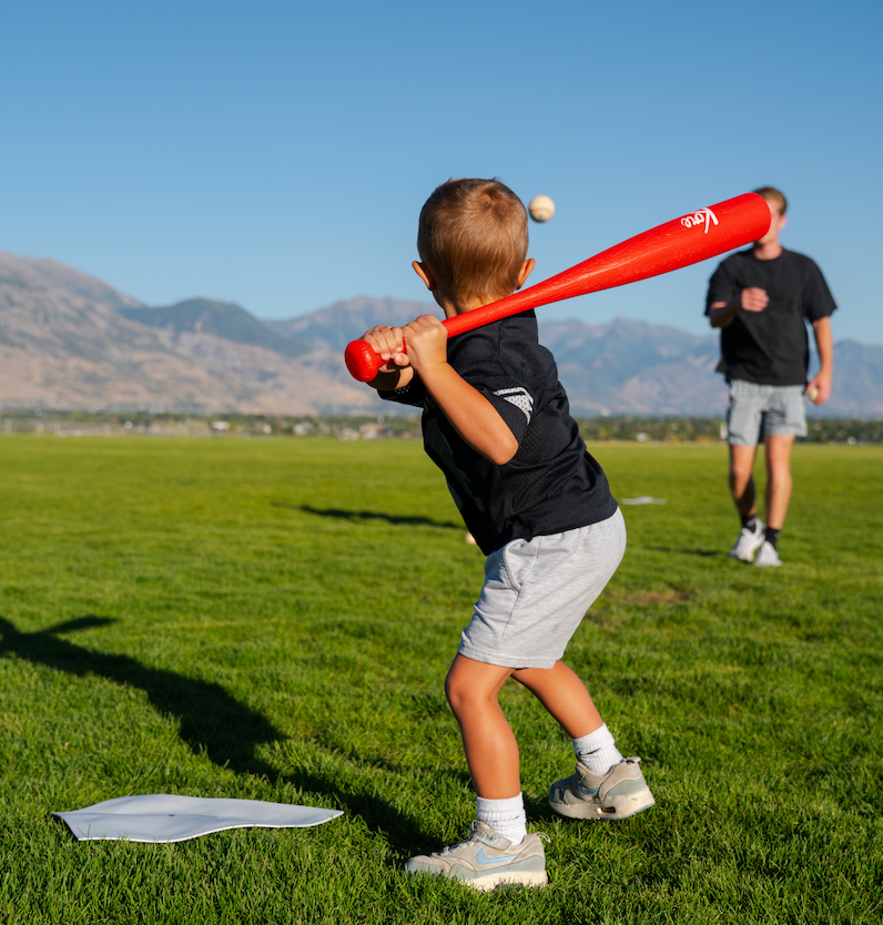Kore Red Bat (27 Inch) + Kore Baseball