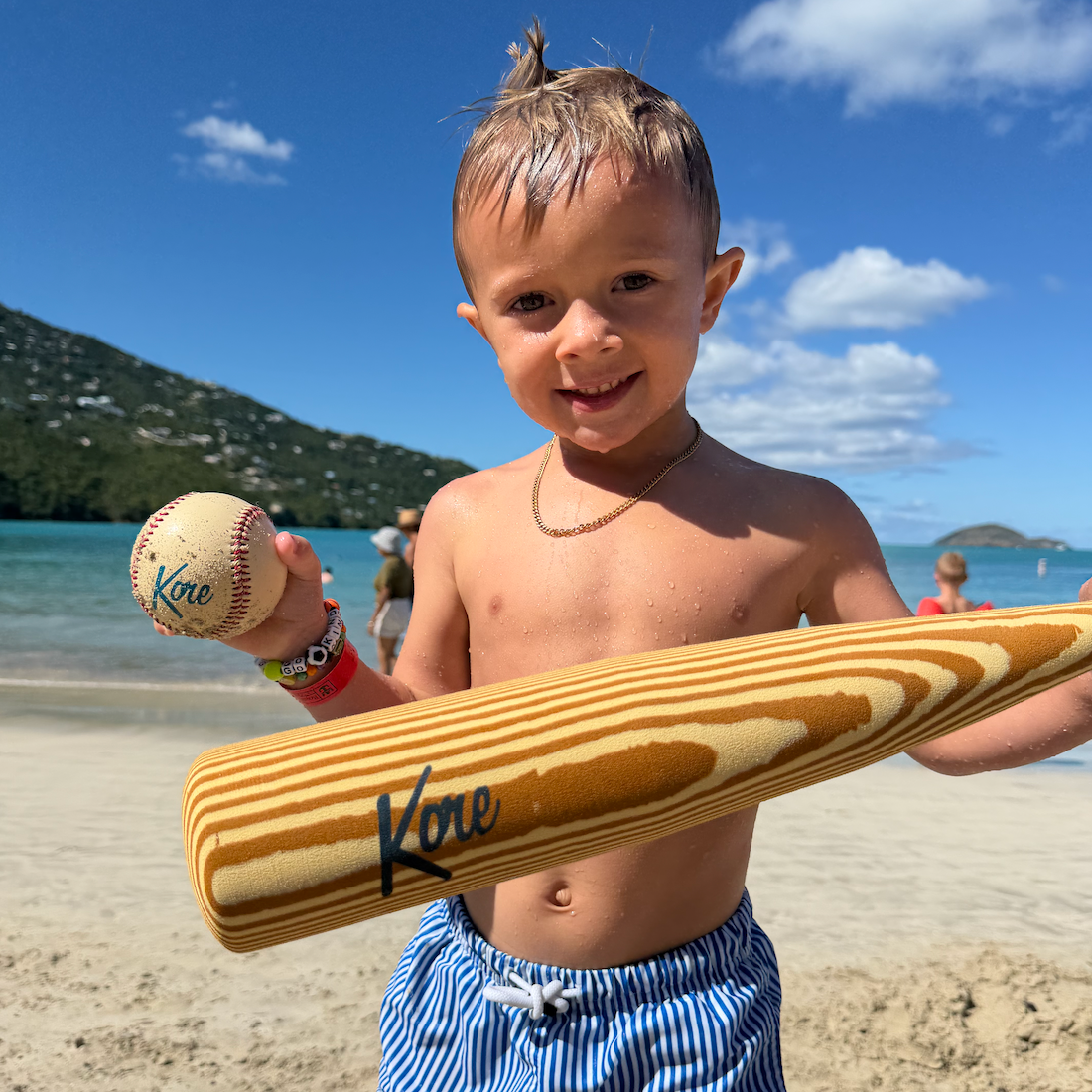 The Kore Foam Bat + Kore Baseball - 21 Inches